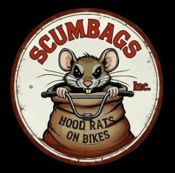 HOOD RATS ON BIKES T-SHIRT