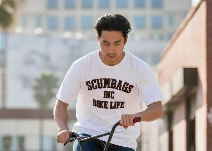 Scumbags Inc Bike Life T-shirt.