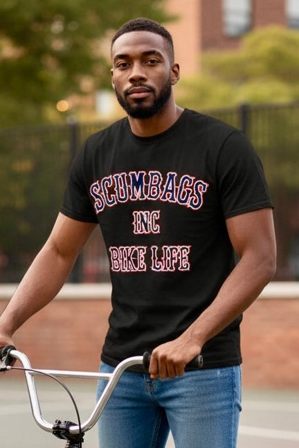 Scumbags Inc Bike Life T-shirt.