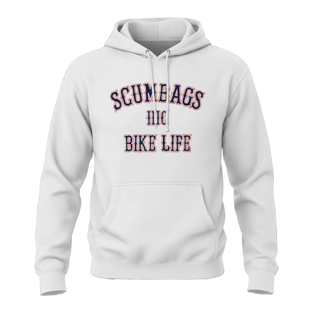 BIKE LIFE Scumbags Inc hoodie.