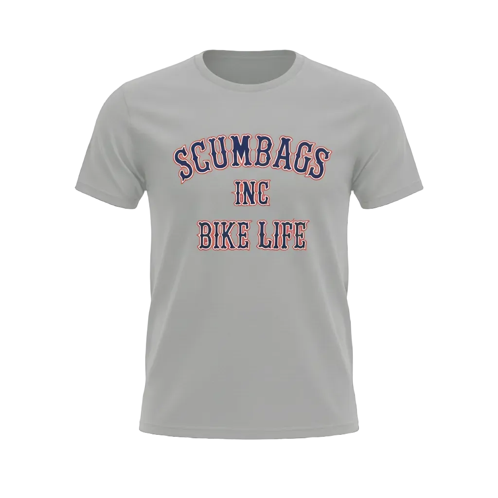 Scumbags Inc Bike Life T-shirt.