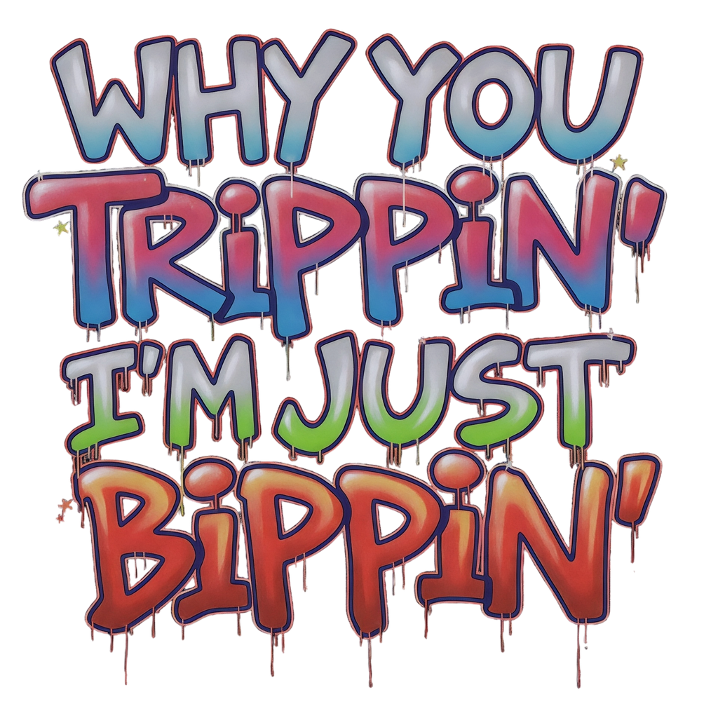Why you trippin’ I’m just bippin’
